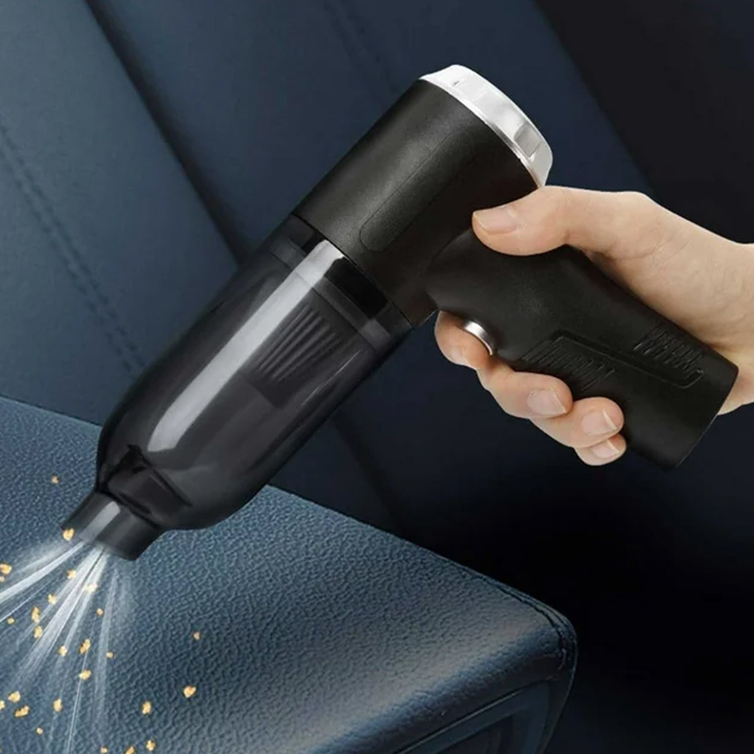 3 in 1 Mini Car Vacuum – Wireless, Rechargeable, Blower & Dust Cleaner for Car, Home & Keyboard 3 in 1 Mini Car Vacuum – Wireless, Rechargeable, Blower & Dust Cleaner for Car, Home & Keyboard